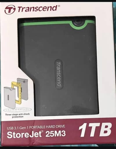 Transcend 1 TB Portable HardDrive