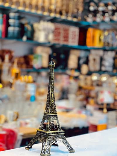 Eiffel Tower Paris Showpiece - Decorative Metal Statue