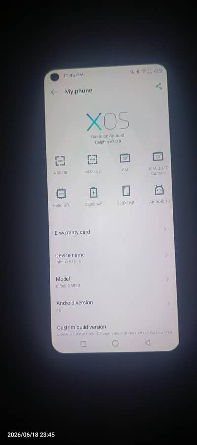 Infinix Hot 10