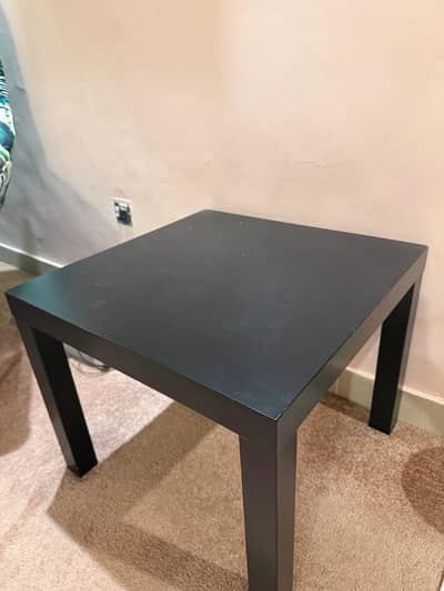Ikea black table