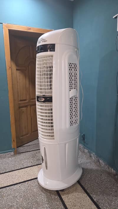 Tall Evaporative Room Air Cooler | Pure Copper Motor