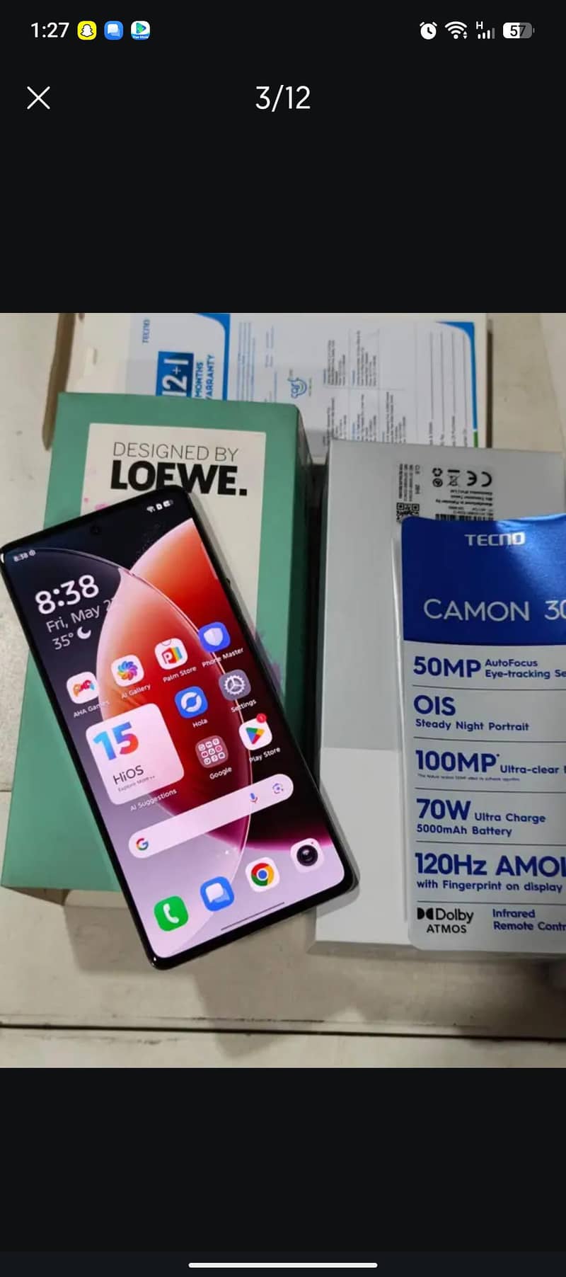 Tecno CAMON 30 12