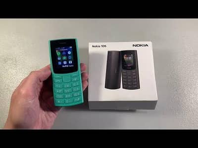 Nokia 106 2023 - Dual sim official approved - With box & charger