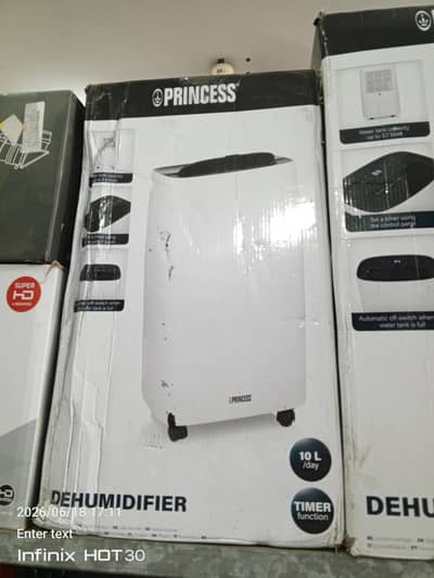Dehumidifier 10L , New and box packed, UK imported