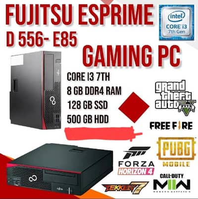 FUJITSU-ESPRIME D556/E85+ | •Gaming PC | •GTA 5 | •PUBG