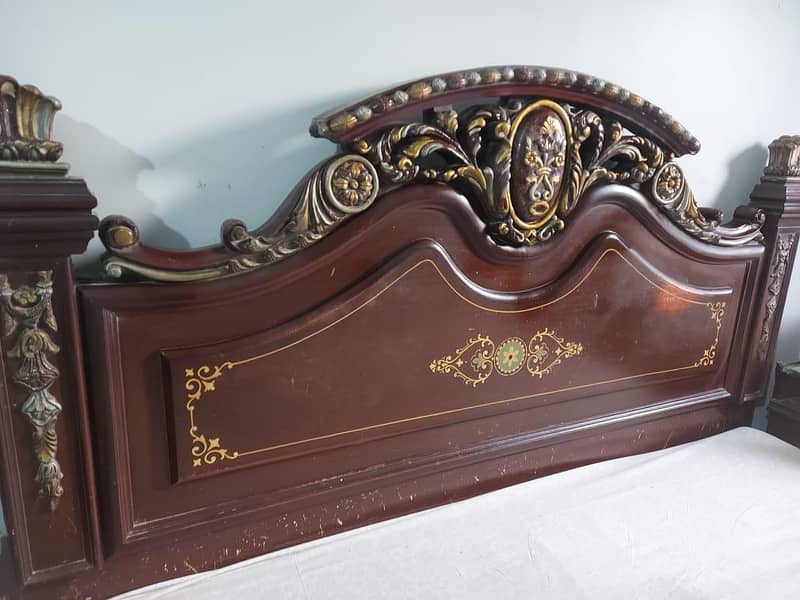 Complete Solid Wood Bed Set 2