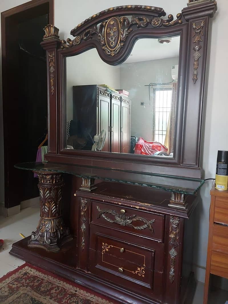 Complete Solid Wood Bed Set 3