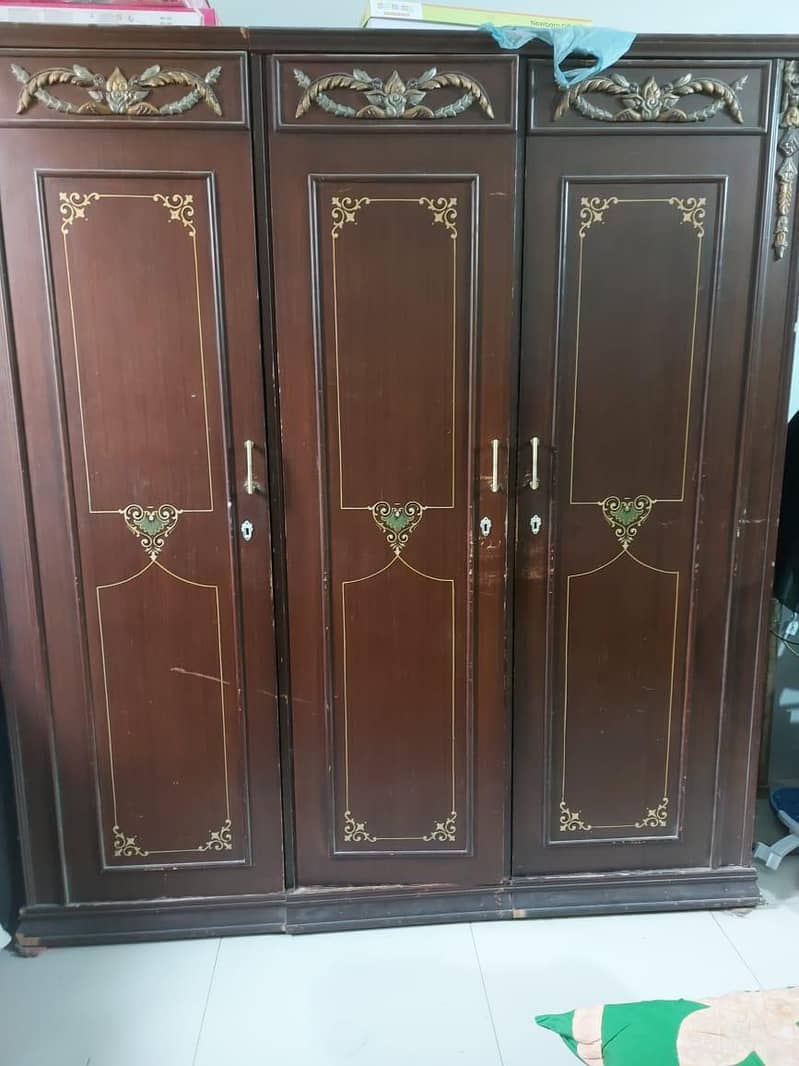 Complete Solid Wood Bed Set 6