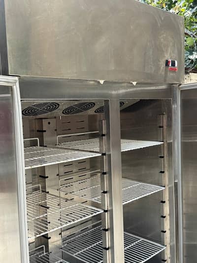 Cabinet Chiller Stainless Steel 2 Door