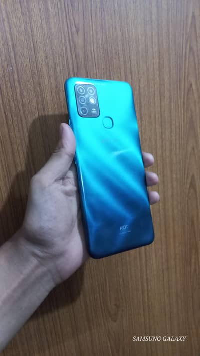 Infinix Hot 10 (6/128gb) with box mint condition sealed set
