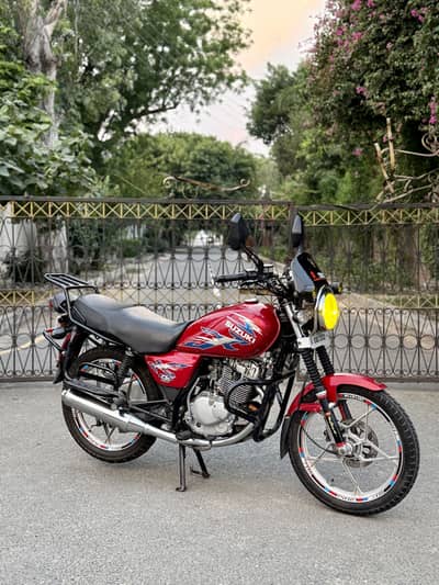 Suzuki GS-150 2020 Special Edition, brand new Tube less tyres