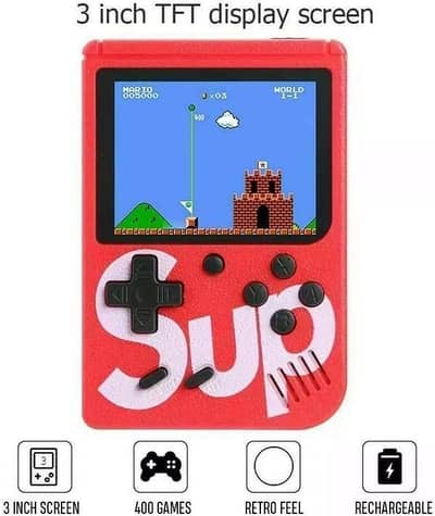 400 in 1 video game portable