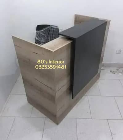 office reception table, office reception counter, front Cash counter,