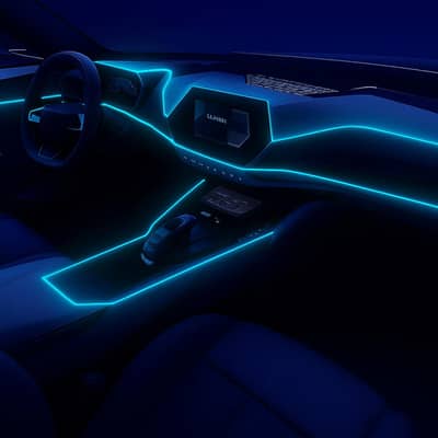 RGB Light dashboard and 4 side doors avalible(app+Remote) top variant