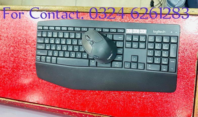 Logitech multi device wireless  keyboard and mouse 0
