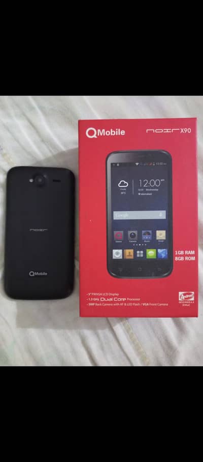 Q Mobile Noir X90 Series  1GB Ram 8 GB Rom