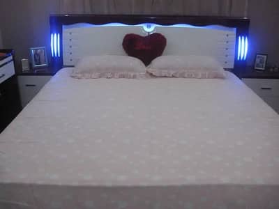 Complete Bedroom Furniture Set with Fridge – Well Maintained