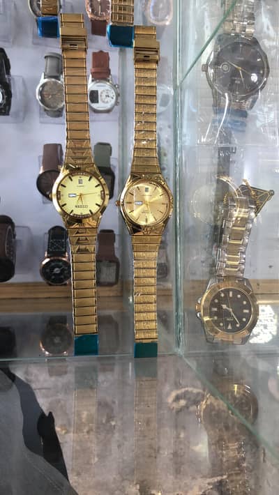 water proof with life time gold
