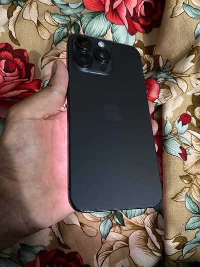 Apple iPhone 15 Pro Max Black Color