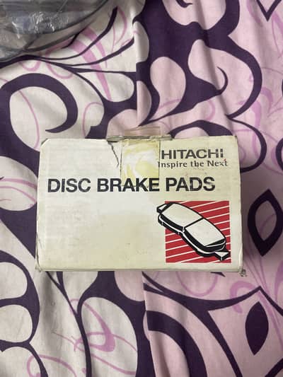 Hitachi disc brakes pads of nissan march 2nd gen k12