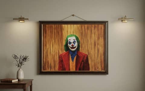 Joker Famous Handmade Painting