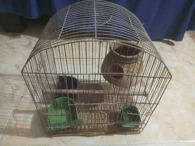 Bird cage with Three bird nets