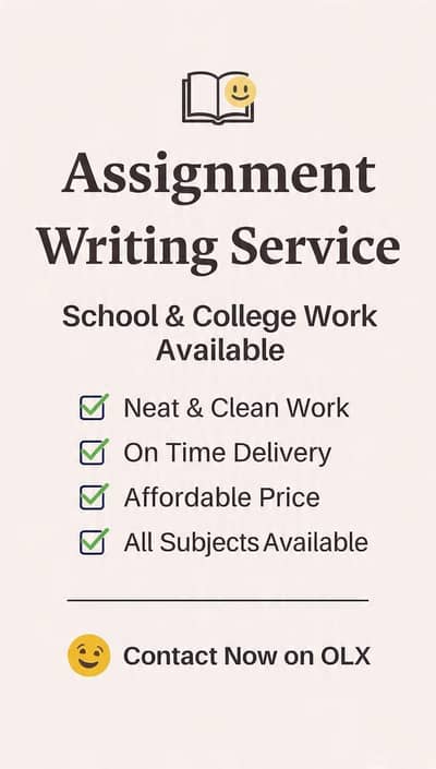 Assignment Writing Service | School & College