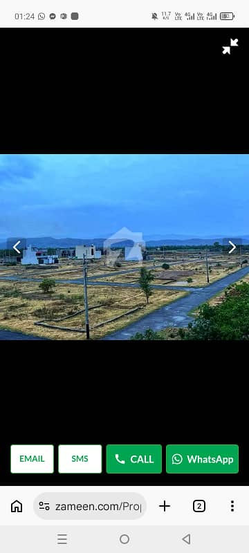 Taxila garden ready to construction plot for sale