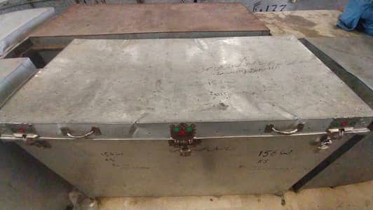 large size steel trunk