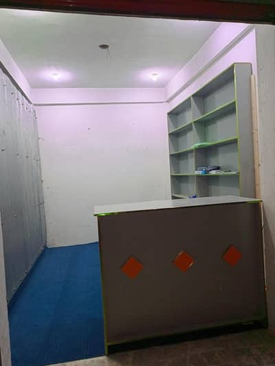 2 month use shop furniture shelves and table