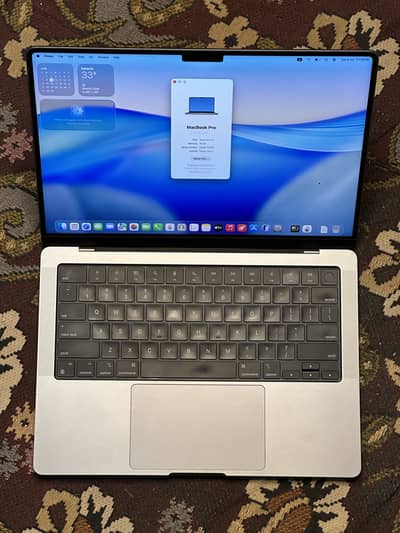 Apple MacBook Pro 2021,M1 14inch 16GB RAM/1TB SSD