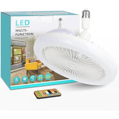 Smart 3-in-1 Ceiling Fan with Remote Control Lighting Lamp E27 Light s