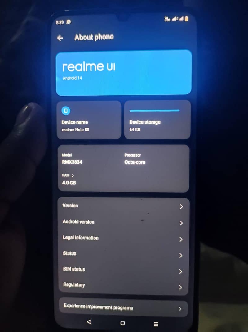 Realme Note 50 5