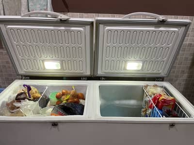 Waves 18 cubic feet excellent condition de freezer