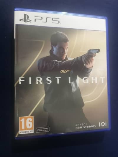 007 First Light PlayStation 5 PS5 Game Disc