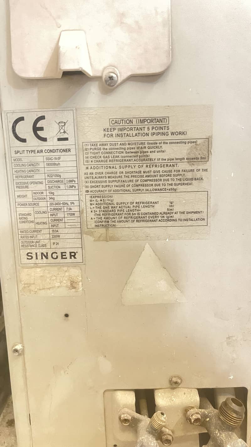 Singer Split AC 8