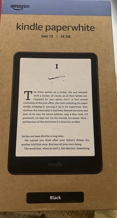 Kindle 12th generation 16gb box packed
