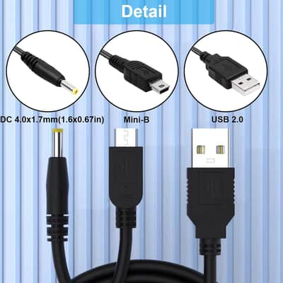 2IN1 USB DC Power Charger & Data Trabsfer Cable for Sony PSP 1000 200