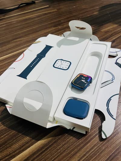 APPLE WATCH SERIES 7 45MM BOX CHARGER ASSESORIES