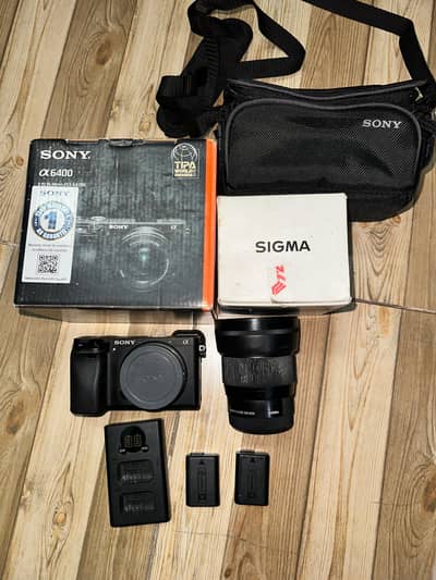 Sony A6400 with sigma 30mm 1.4