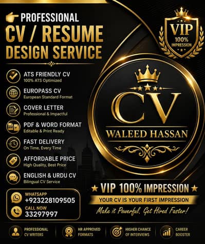 Professional CV / Resume Design Service