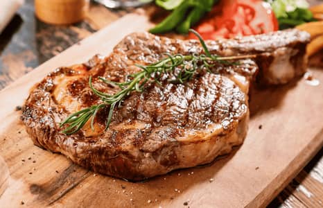 Beef steak chef