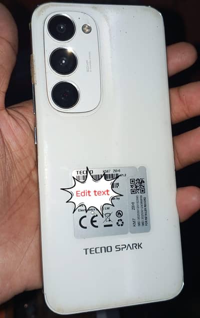 tecno spark 40 Rem8+5. . . 256Rom pro plus pta approved official 10by10