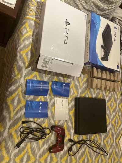 Sony PS4 1TB – Complete Box with Accessories
