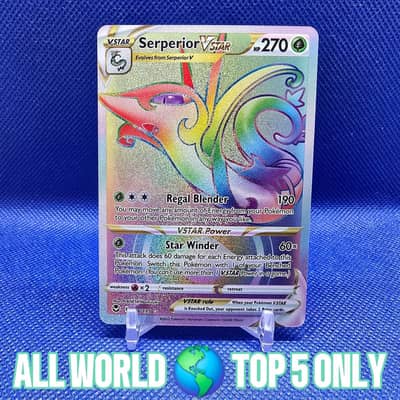 Yeh Serperior VSTAR (Rainbow Secret Rare - #196/195)