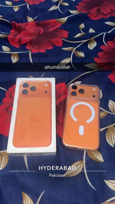 Apple iPhone 17 Pro Max jv orange