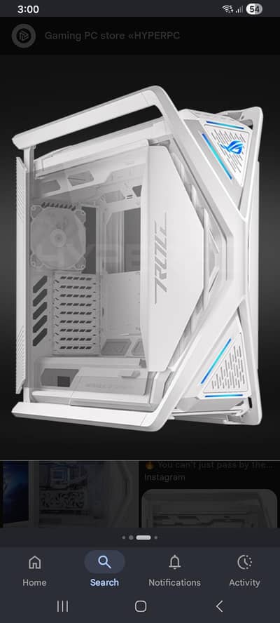 asus hyperion case new box back  gr701 white pc case new