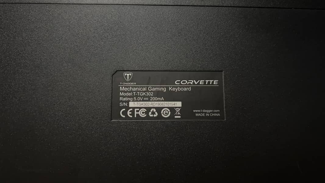T-Dagger CORVETTE Keyboard 1