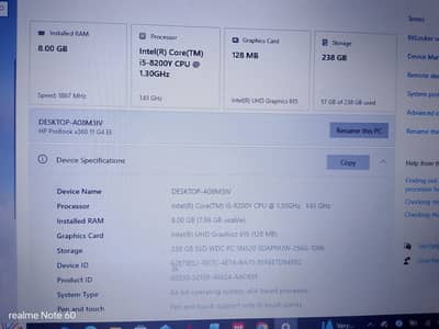 hp laptop best condition Touch LCD display