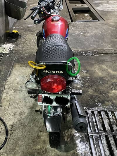 Honda CG 125 2024 Model – 14,725 KM Driven – Like New Condition